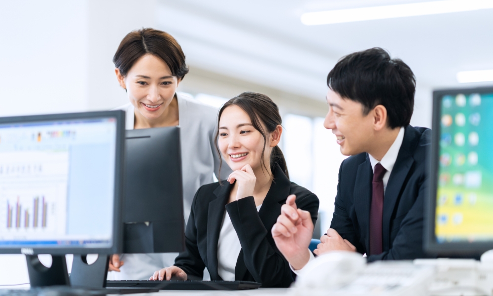 豊富な経験のある採用のプロが徹底サポート